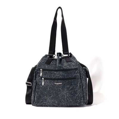 Shop Baggallini Women's Modern Everywhere Drawstring Tote Bag In Black