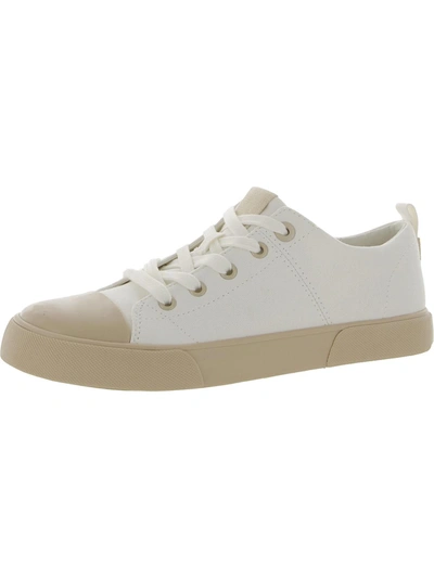 Shop Vionic Upside Womens Canvas Lace-up Casual And Fashion Sneakers In White