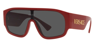Shop Versace Women's 33 Mm Sunglasses In Red