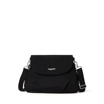 Shop Baggallini Women's Amanda Crossbody Bag In Black