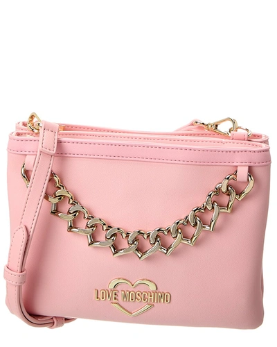 Shop Love Moschino Crossbody In Pink