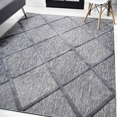 Jonathan Y Salines Diamond Trellis Indoor/outdoor Area Rug