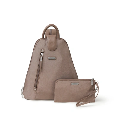 Baggallini New Classic Metro Backpack With Rfid Phone Wristlet In Multi