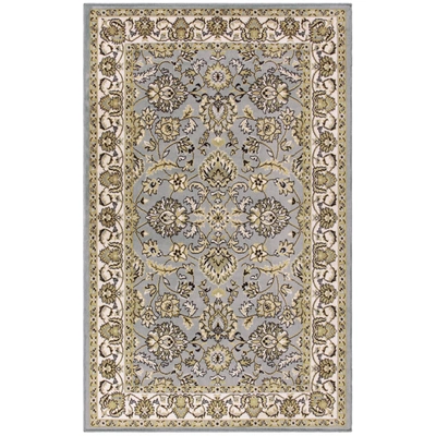 Superior Lille Traditional Floral Palmette Motifs Polypropylene Area Rug