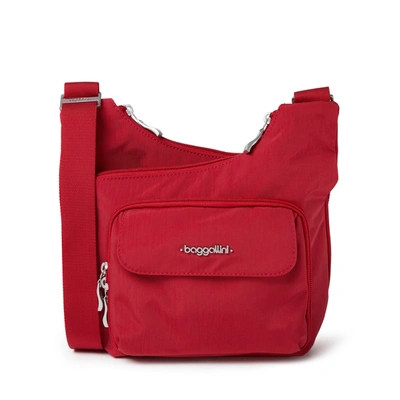 Baggallini Criss Cross Bag In Red