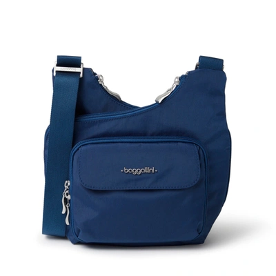 Shop Baggallini Criss Cross Bag In Blue