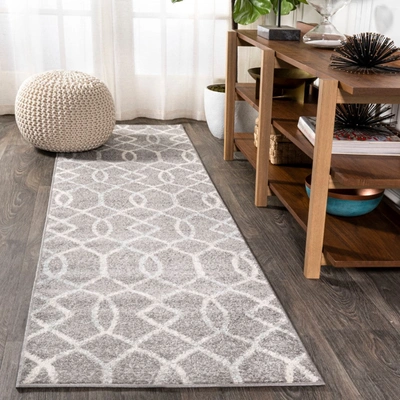 JONATHAN Y ASILAH OGEE FRETWORK AREA RUG 