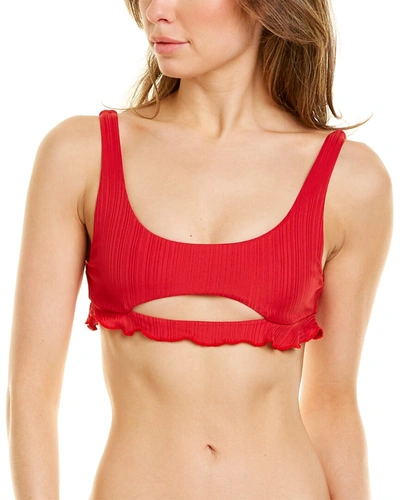 Shop Aro Swim Lee Top In Red