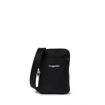 Baggallini Anti-theft Activity Crossbody Bag In Black