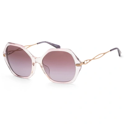 Shop Coach Women's 59mm Sunglasses In Pink
