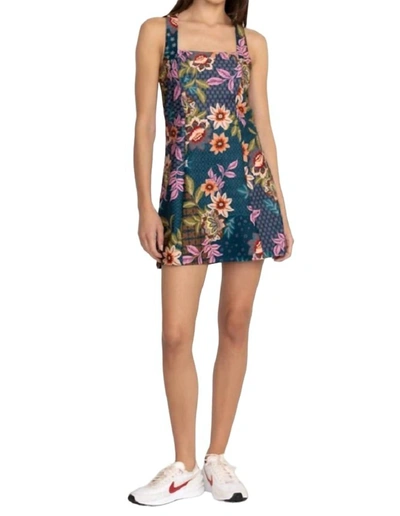 Shop Johnny Was Delfino Twist Back Dress In Multi