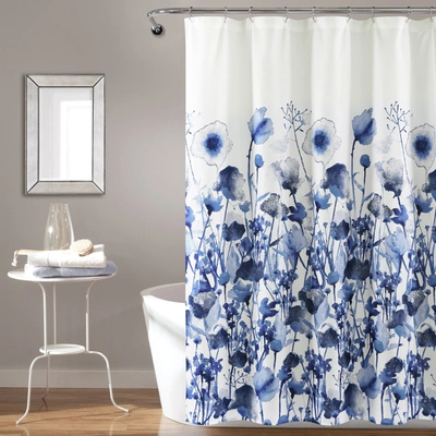Shop Lush Decor Zuri Flora Shower Curtain