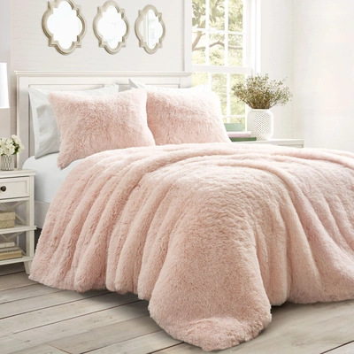 Shop Lush Decor Emma Faux Fur Comforter Set