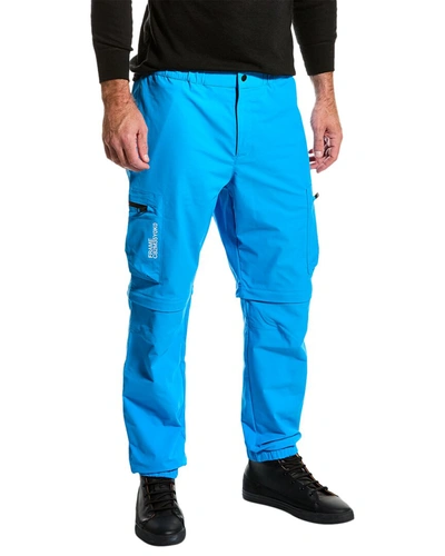 Shop Frame Convertible Tech Trouser In Blue