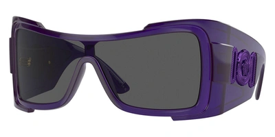 Shop Versace Women's 127mm Sunglasses In Purple