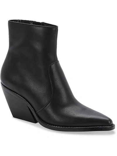 Dolce Vita Volli Womens Pointed Toe Ankle Boots In Black