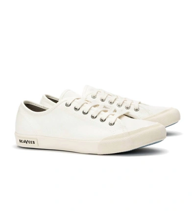Seavees Women's Monterey Sneaker Standard Sneaker In Bleach Cotton Canvas In Multi