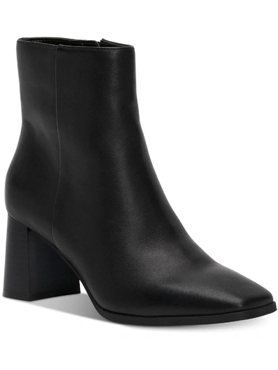 Shop Inc Dasha Womens Faux Suede Ankle Booties In Black
