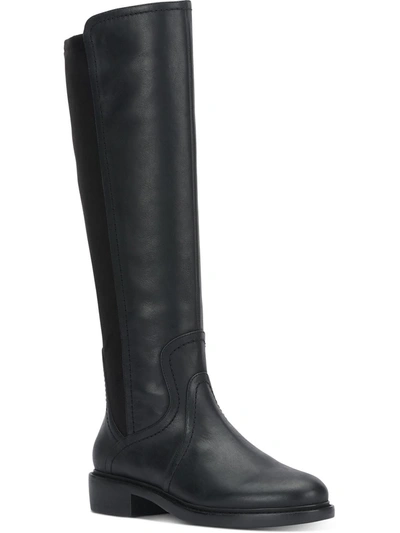 Lucky Brand Quenbe Womens Leather Tall Knee-high Boots In Multi
