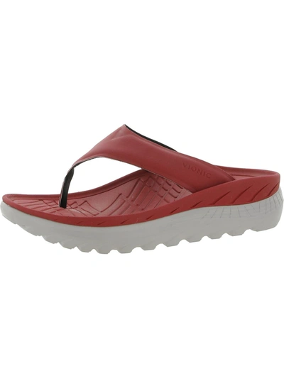 Vionic Restore Mens Slip On Thong Flip-flops In Multi