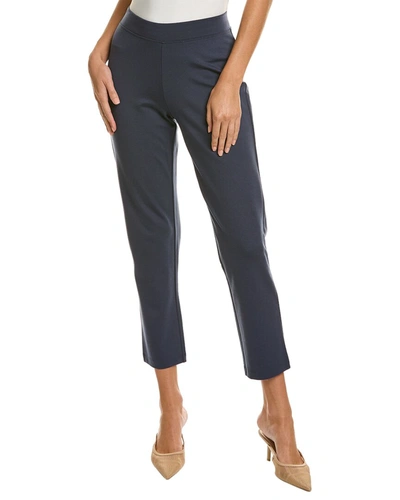 Shop Eileen Fisher Slim Ankle Pant In Blue