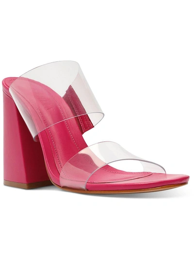 Schutz Victorie Dual-band Slide Sandals In Multi