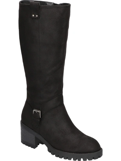 Shop Bella Vita Lorielle Womens Round Toe Tall Knee-high Boots In Black