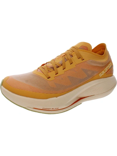 Shop Salomon Phantasm Womens Fitness Gym Running Shoes In Orange