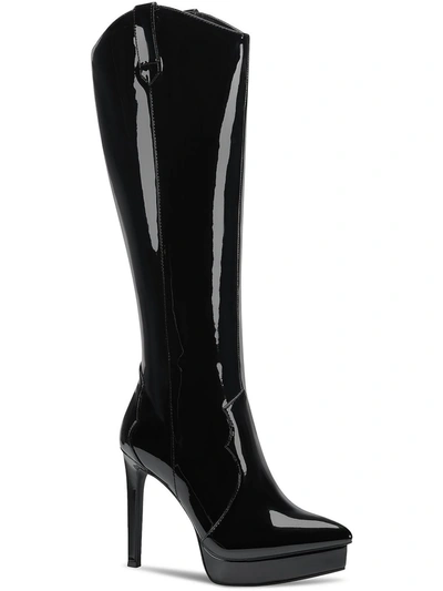Thalia Sodi Trixi Womens Platform Knee-high Boots In Multi