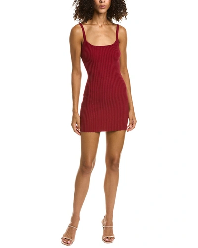Shop Brook + Lynn Cutout Back Mini Dress In Red