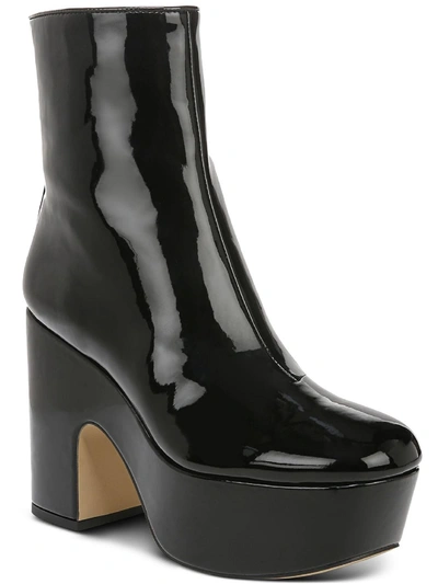 Circus By Sam Edelman Ilana Womens Block Heel Ankle Boots In Black