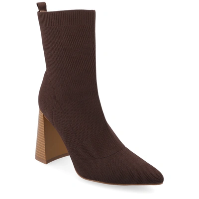 Jornee Collection Collection Women's Tru Comfort Foam Noralinn Booties In Beige