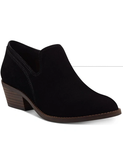 Shop Lucky Brand Lkfeltyn Womens Block Heel Pointed Toe Oxfords In Black