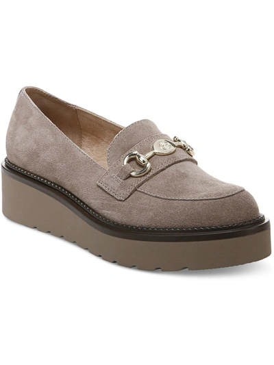 Shop Giani Bernini Mayaa Womens Faux Leather Slip-on Loafers In Brown