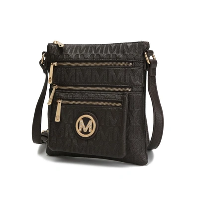 Mkf Collection By Mia K Jessy M Signature Crossbody Bag In Grey