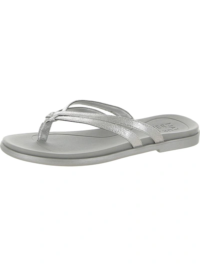 Shop Naturalizer Daisy Womens Studded Slip On Thong Sandals In Grey