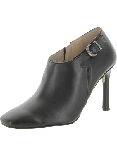 Shop 27 Edit Penny Womens Suede Square Toe Ankle Boots In Black