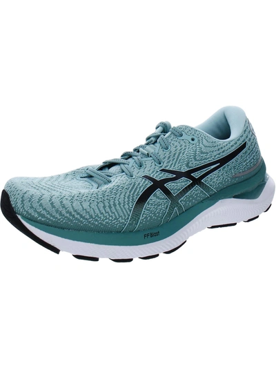Shop Asics Gel-cumulus 24 Womens Workout Lifestyle Athletic And Training Shoes In Blue
