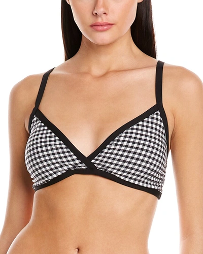 Andie The Cove Top V Neck In Black