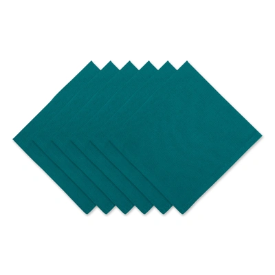 Dii Solid Cotton Napkin (set Of 6)