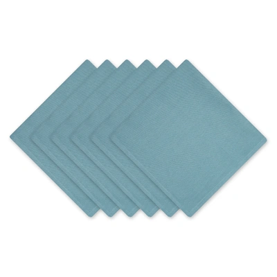 Dii Solid Cotton Napkin (set Of 6)