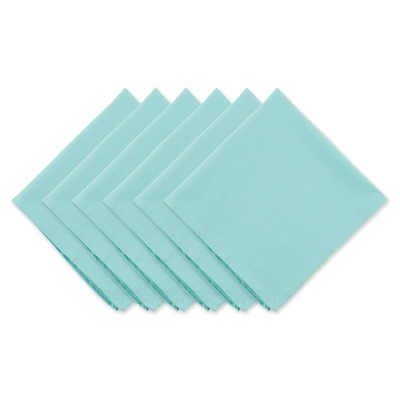 Dii Solid Cotton Napkin (set Of 6)