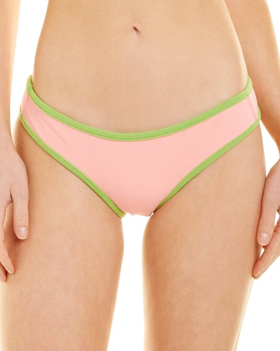 Shop Frankies Bikinis Sawyer Terry Bikini Bottom In Pink