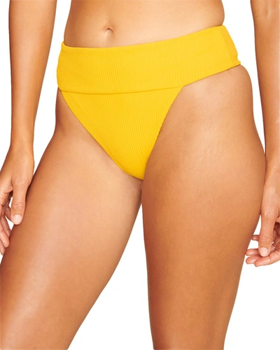 Shop Andie The Gold Coast Bottom In Yellow