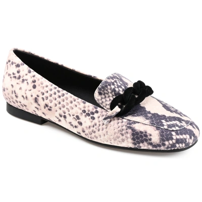 Journee Collection Collection Women's Tru Comfort Foam Wide Width Cordell Flat In Grey