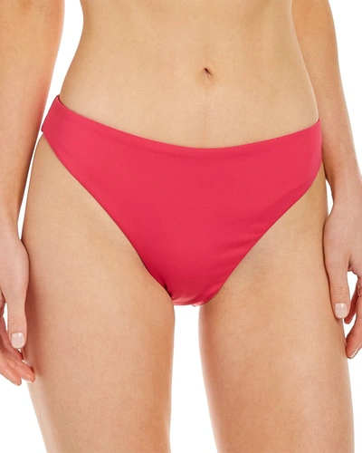 Shop Andie The 90s Cheeky Bottom In Red