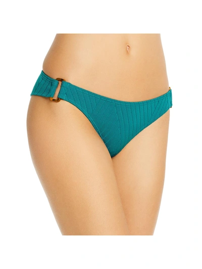 Shop Roxy Tidal Times Womens Hipster Cut-out Bikini Swim Bottom In Blue