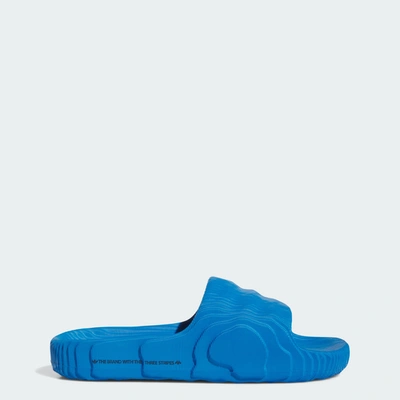Shop Adidas Originals Men's Adidas Adilette 22 Slides In Blue