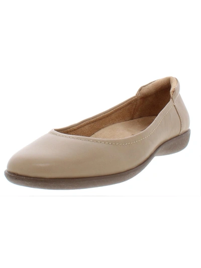 Shop Naturalizer Flexy Womens Round Toe Ballet Flats In Brown
