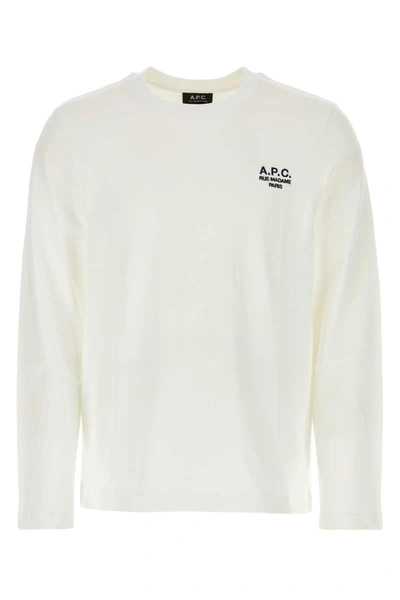 Shop Apc A.p.c. T-shirt In White
